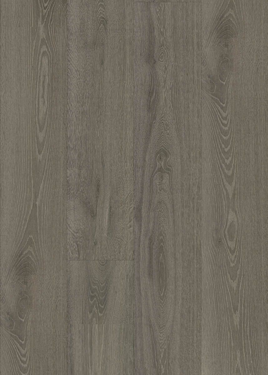 Moss Grey engineered european oak flooring colour and grain sample.