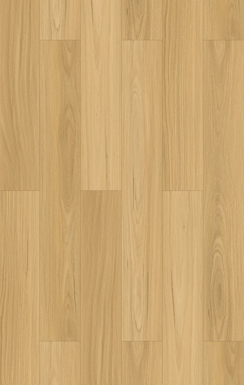 Laminate Rustic Blackbutt 12mm flooring colour and grain swatch.