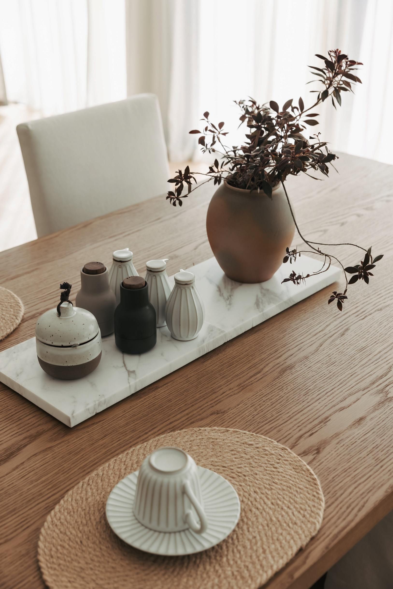 Chesterfield engineered oak floor detail beneath a Canterbury dining table.