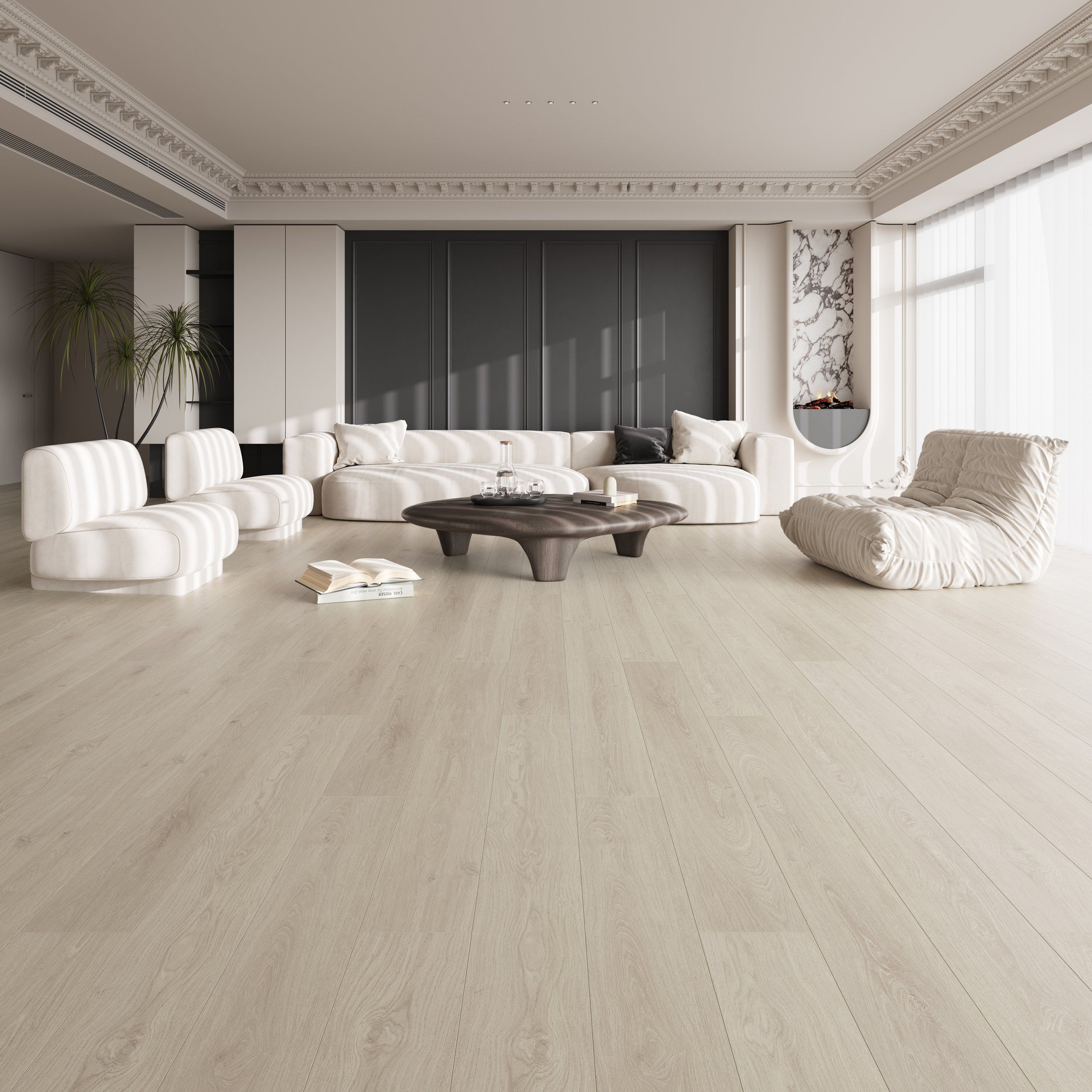 Laminate Wiltshire 12mm flooring colour and timber-look grain swatch.