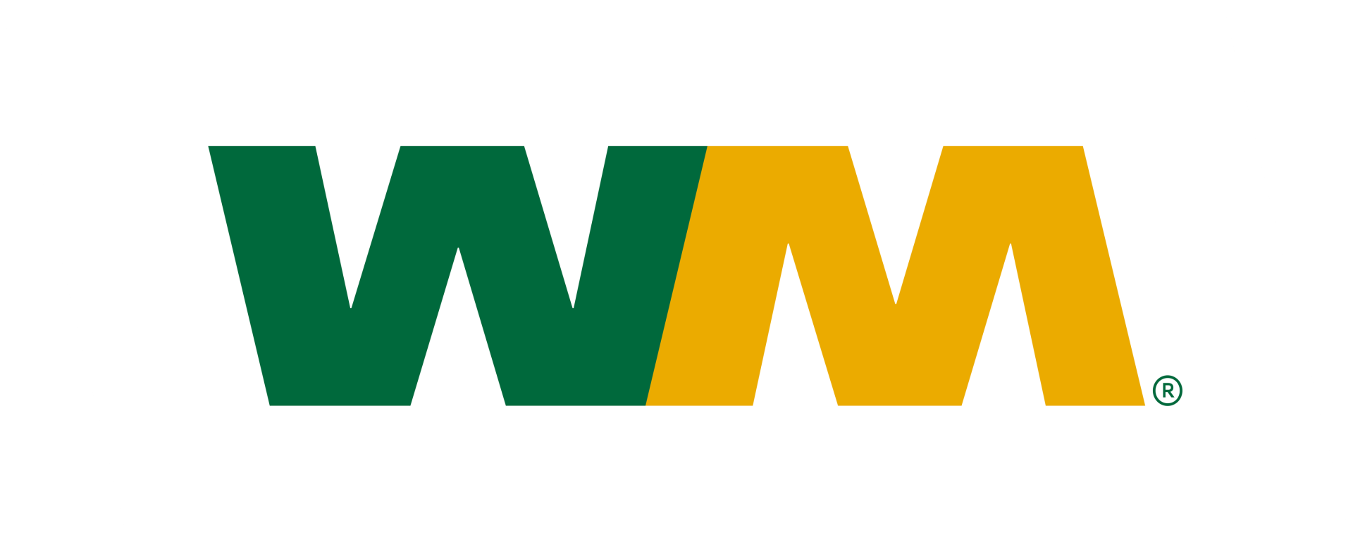Waste Management (WM) logo.