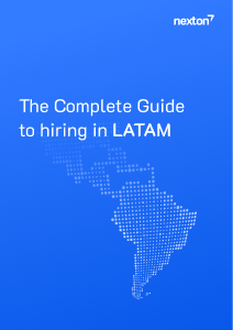 Image for Ebook: The Complete Guide to hiring LATAM