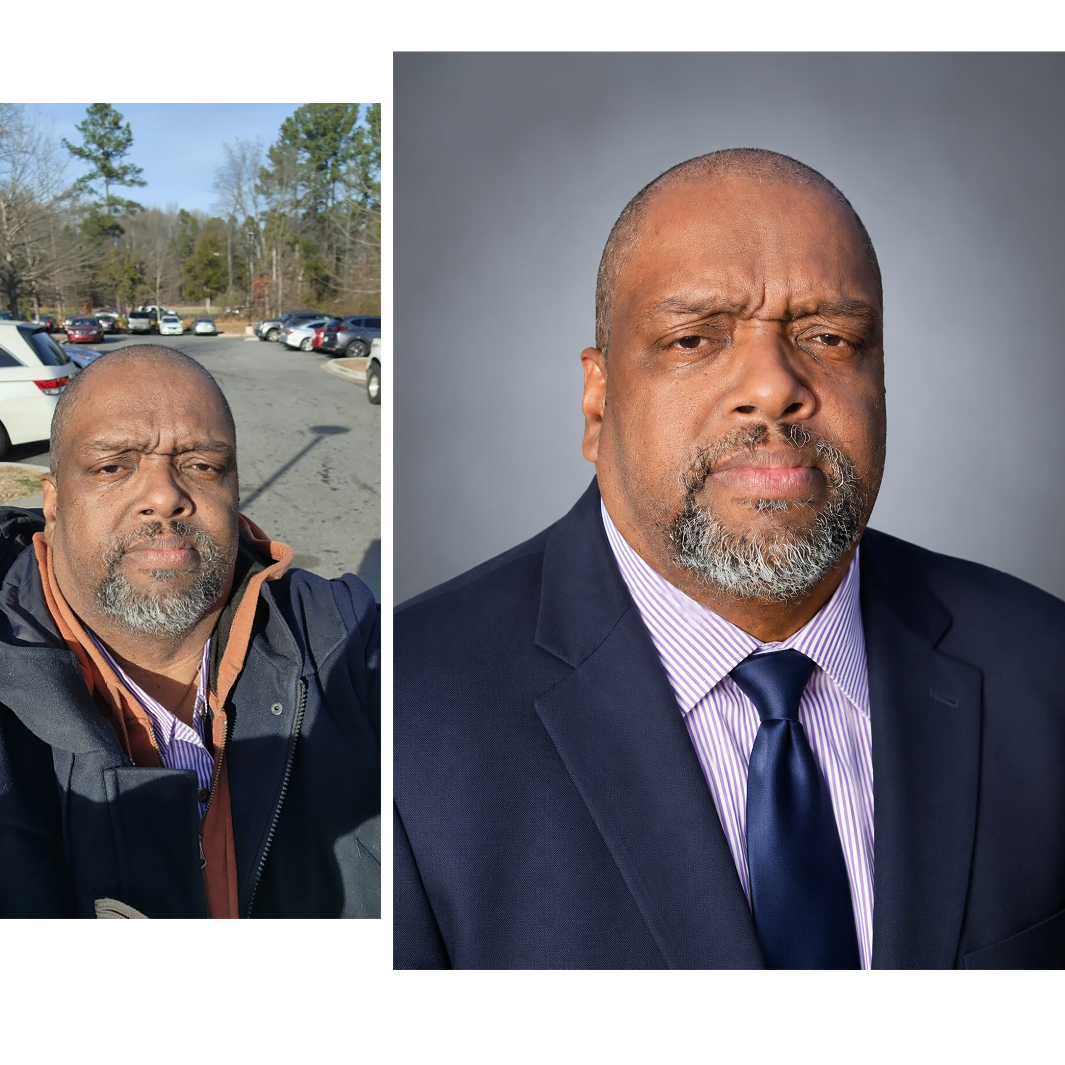 Professional portrait sample