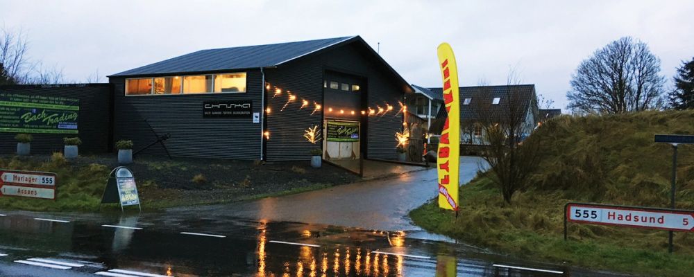 Stemningsbillede fra forhandleren