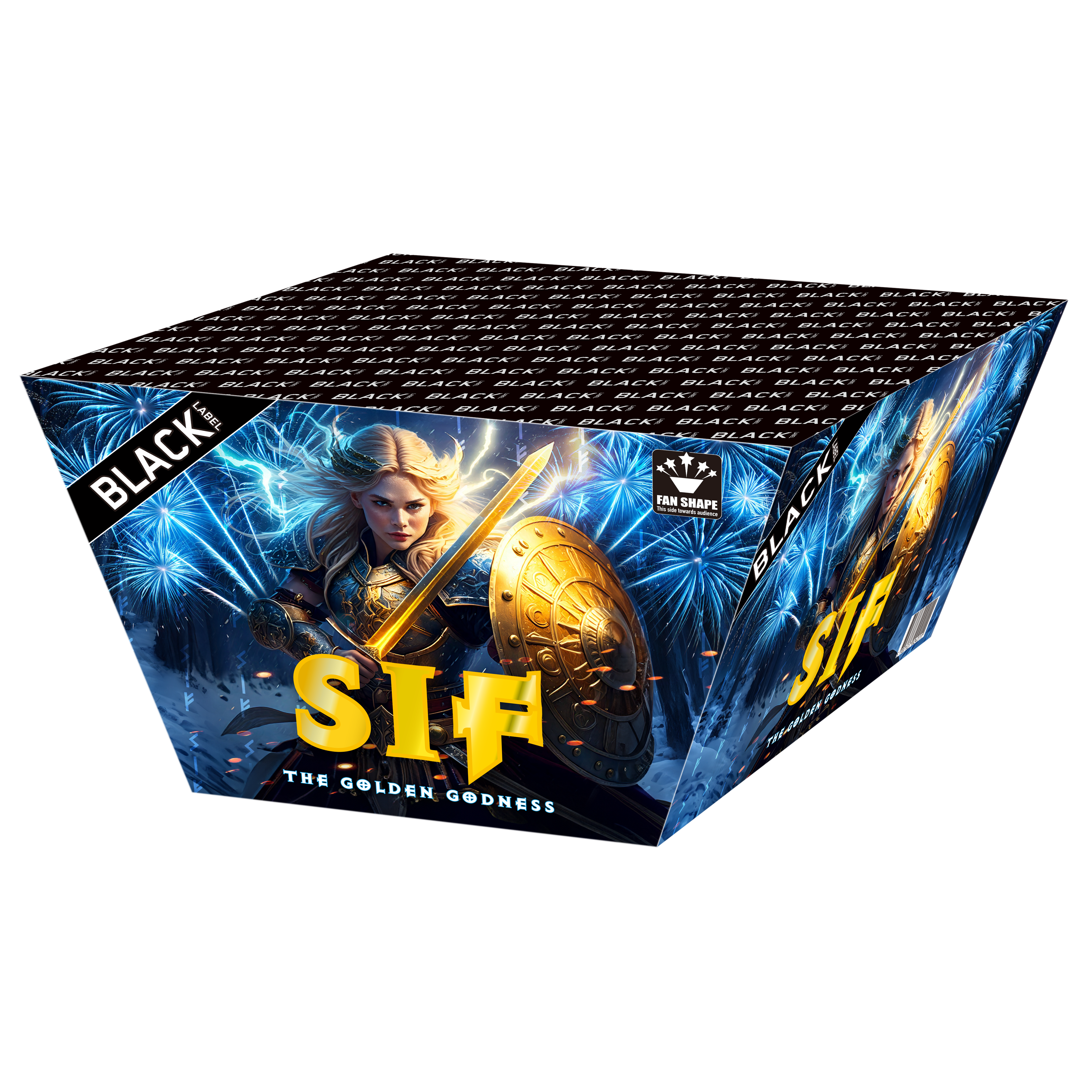 Sif, Viftebatteri, 60 skud, Ø20