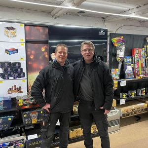 Stemningsbillede fra forhandleren