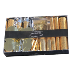 Festpakke, 26 dele, 4 pers, Guld