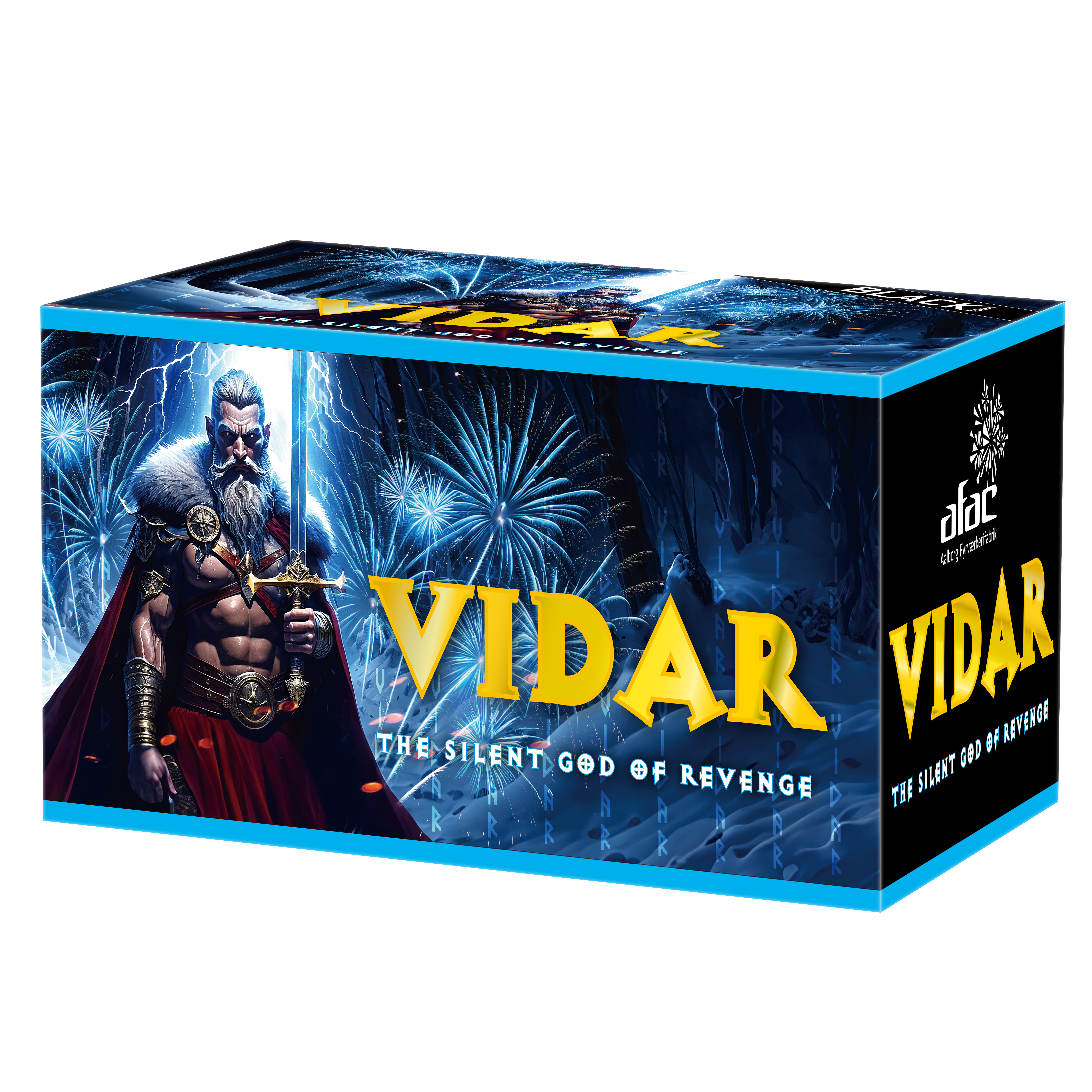 Vidar, Compoundbatteri 72 skud, Ø26