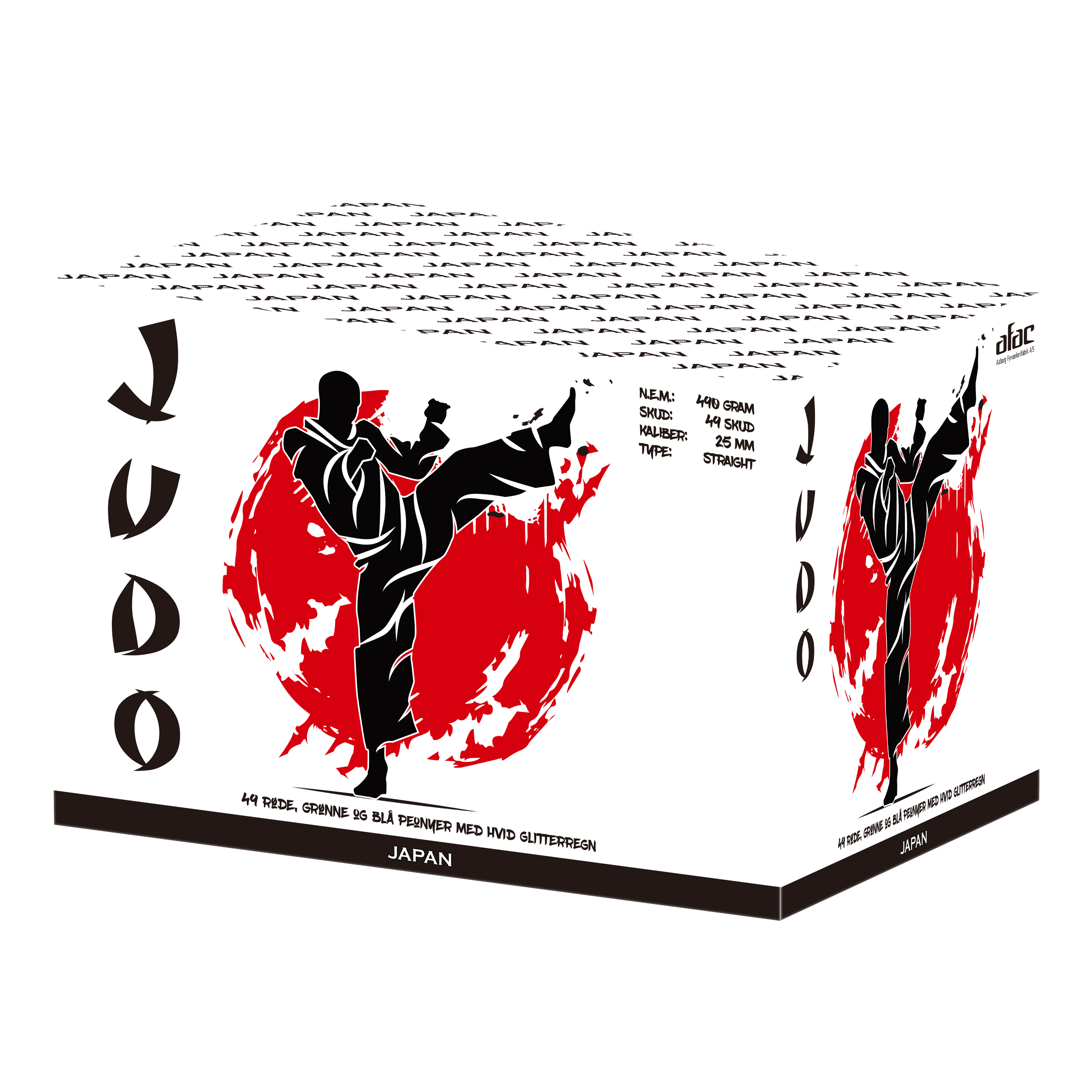 PowerBlock, Judo Batteri, 49 skud, Ø25