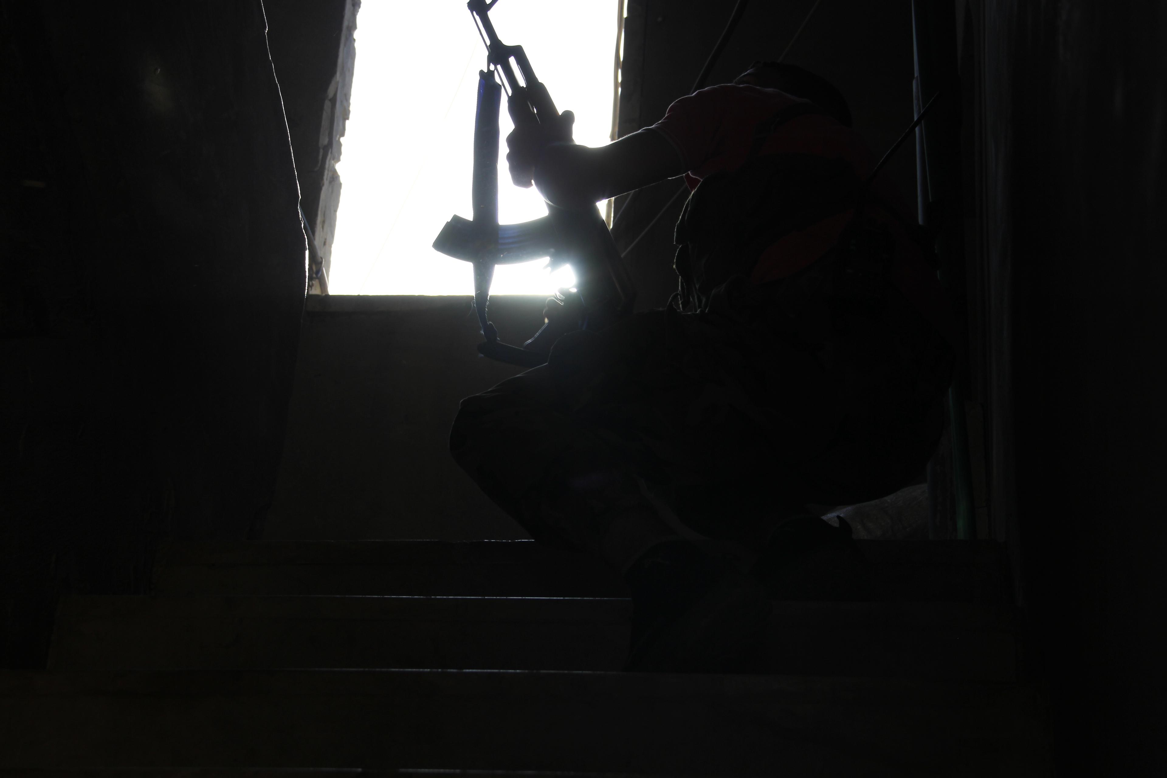 Man of the darkness - A Free Syrian Army on the frontline