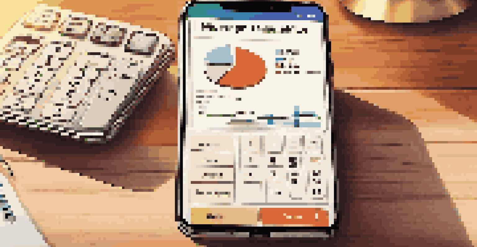 A smartphone displaying a mortgage calculator app on a desk with paperwork and a calculator.
