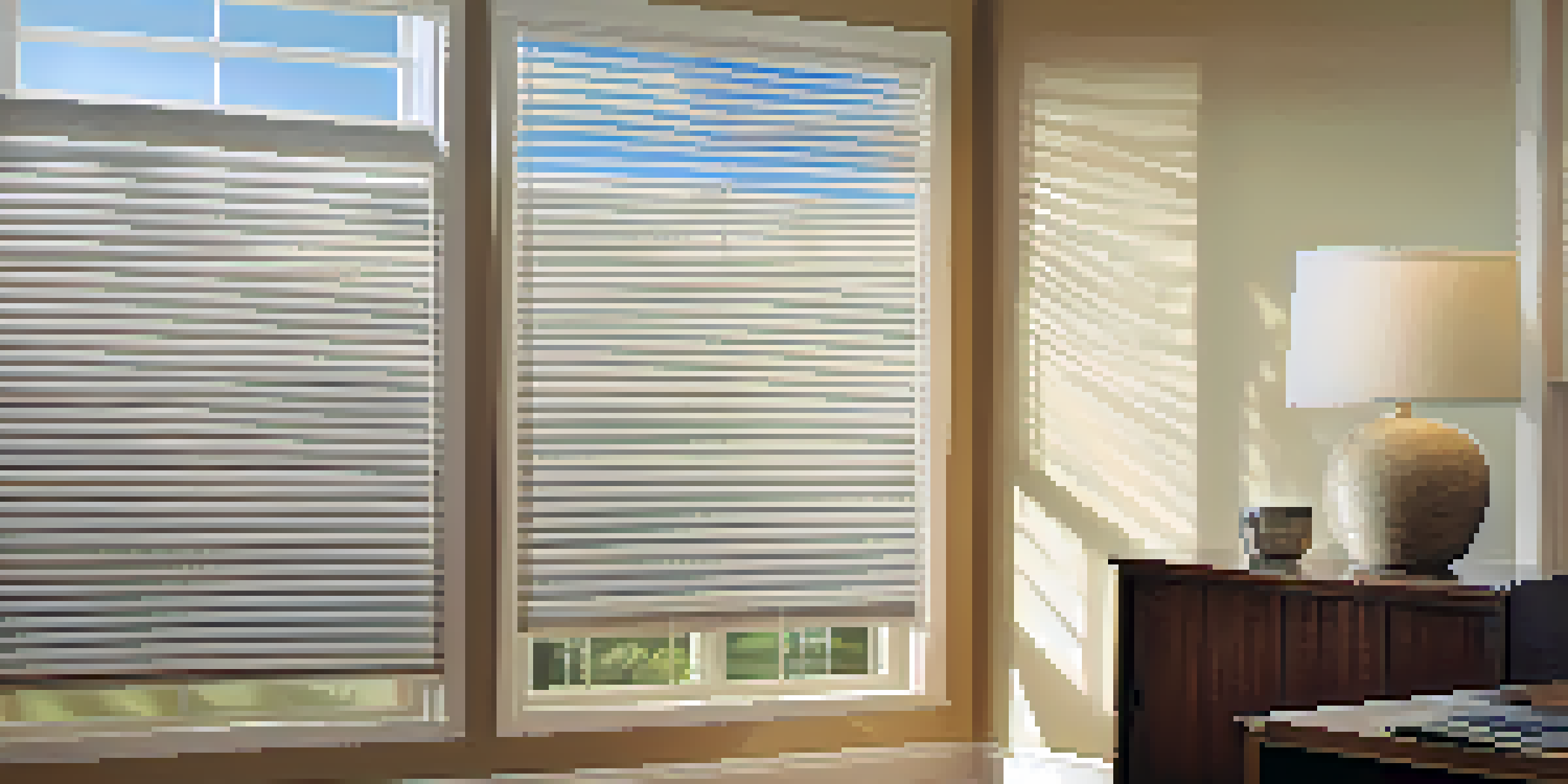 A clean HVAC air filter in a bright home setting, highlighting its texture and cleanliness.