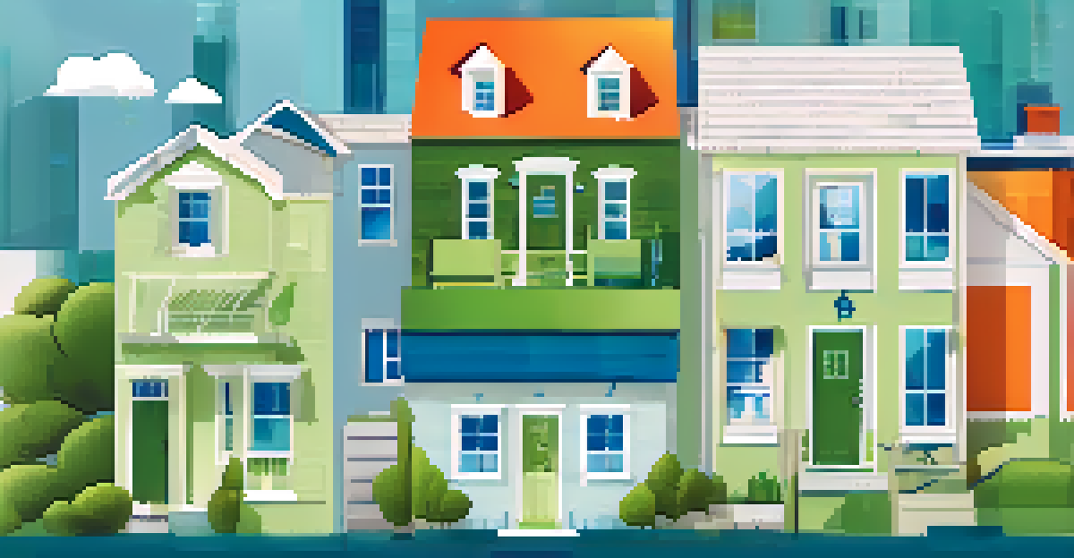 An infographic depicting the mortgage process, including steps like pre-approval, loan selection, and closing.