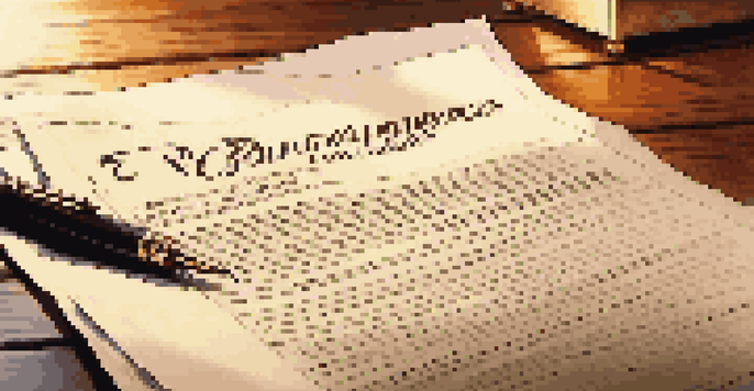 A close-up of a real estate contract with highlighted terms on a wooden desk, with a stylish pen beside it.