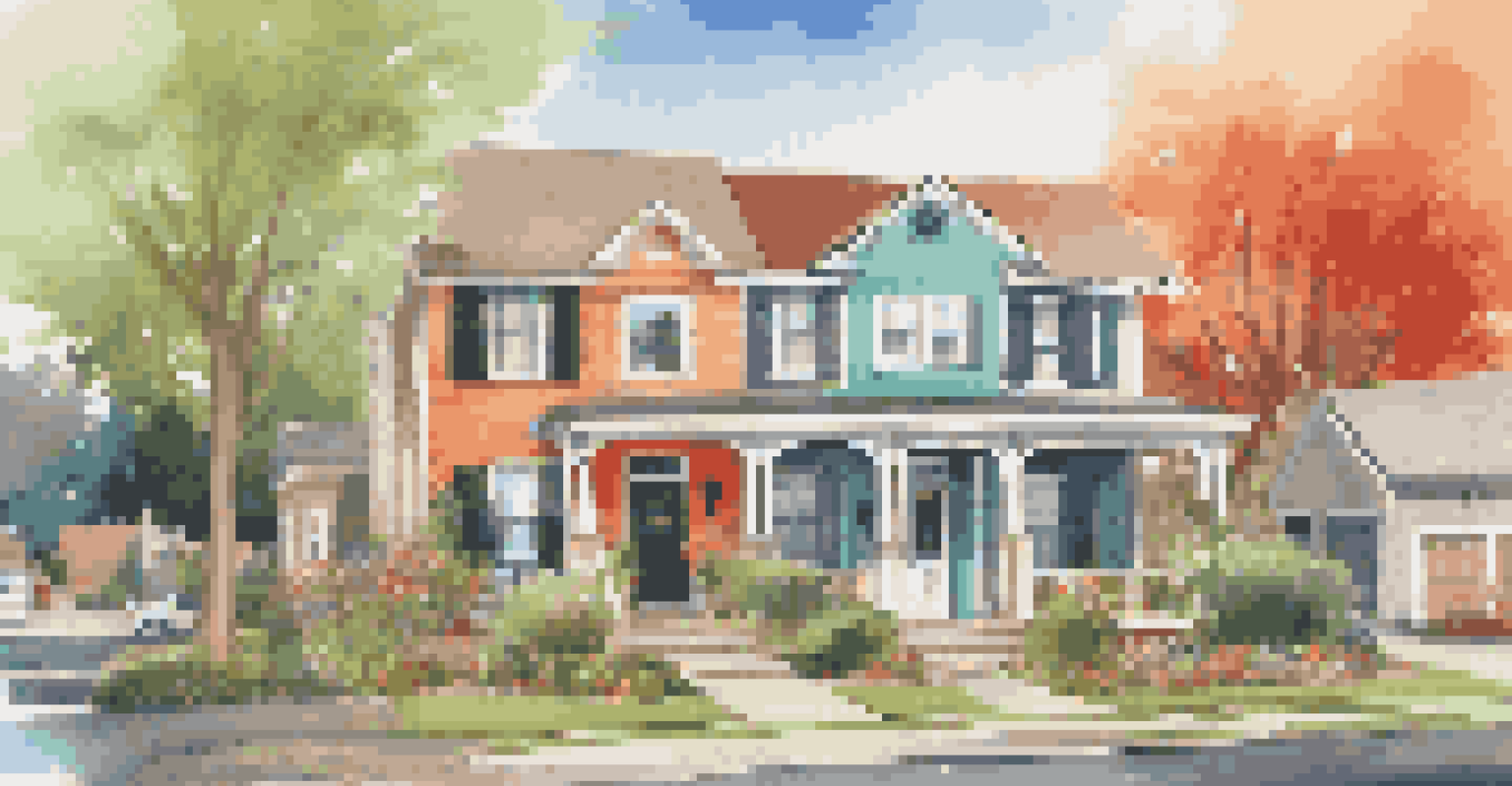 A colorful digital poster promoting a local open house, with engaging visuals and social media icons.