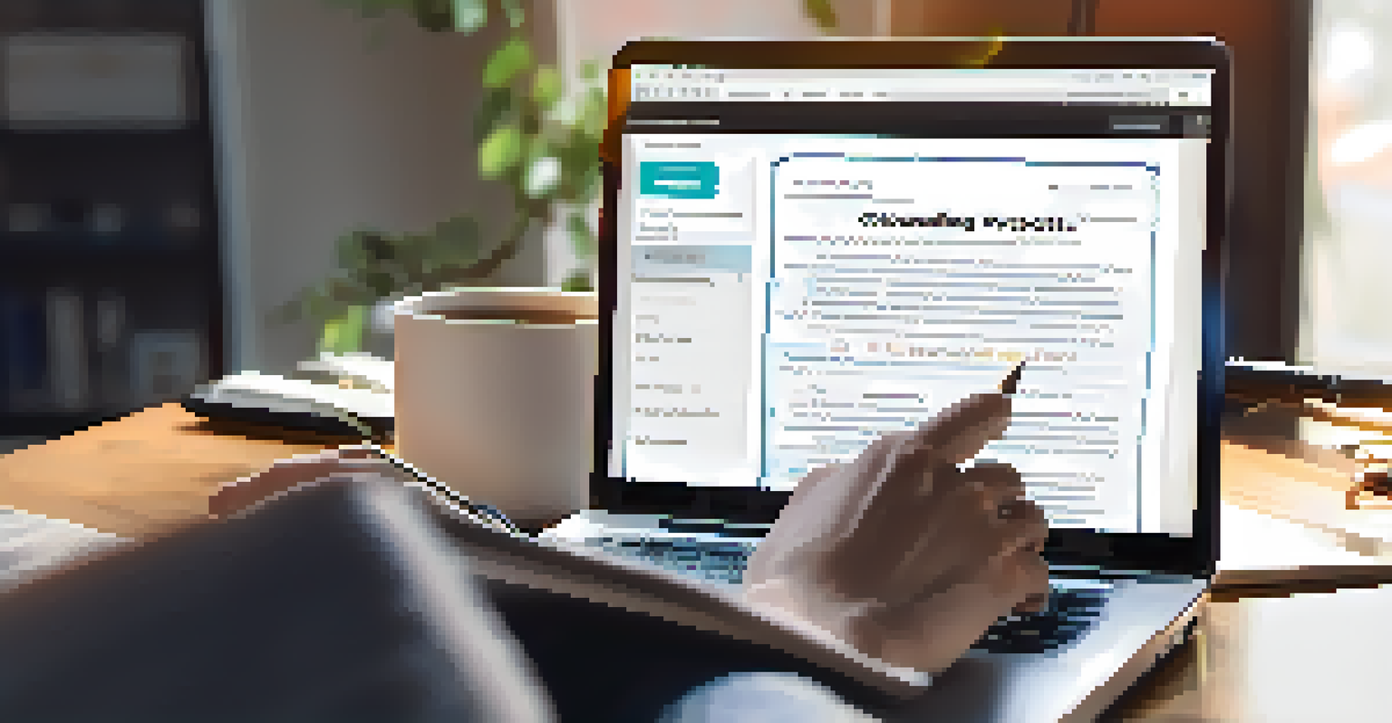A close-up of hands typing on a laptop with a notepad, showing real estate crowdfunding projects on the screen.