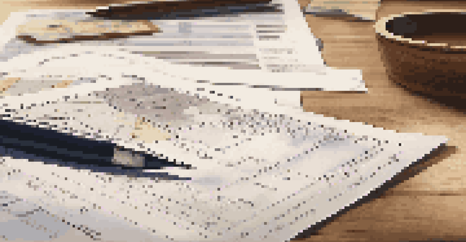 A detailed appraisal report on a wooden table with graphs and statistics, accompanied by a pen.