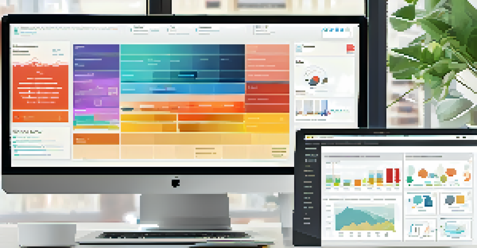 An overhead view of a laptop displaying a real estate syndication platform.