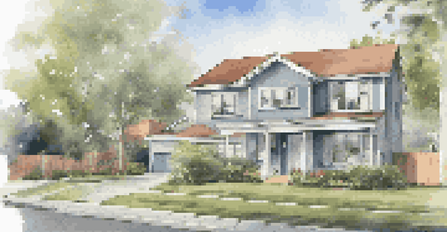 A mockup of a social media post showcasing a rental property listing.