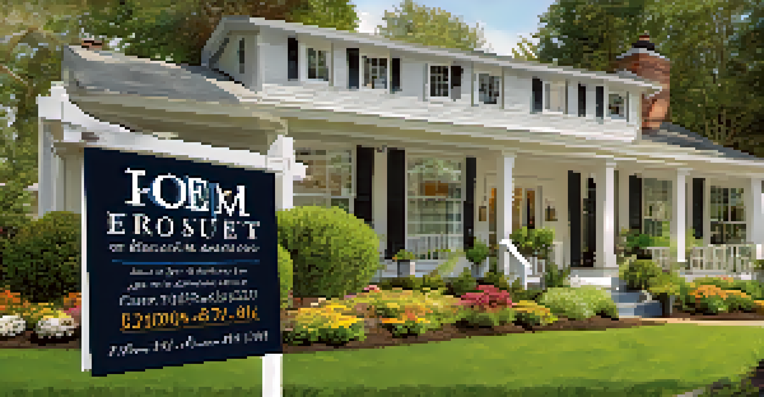 A colorful open house sign on a lawn, displaying event details in a clear format.