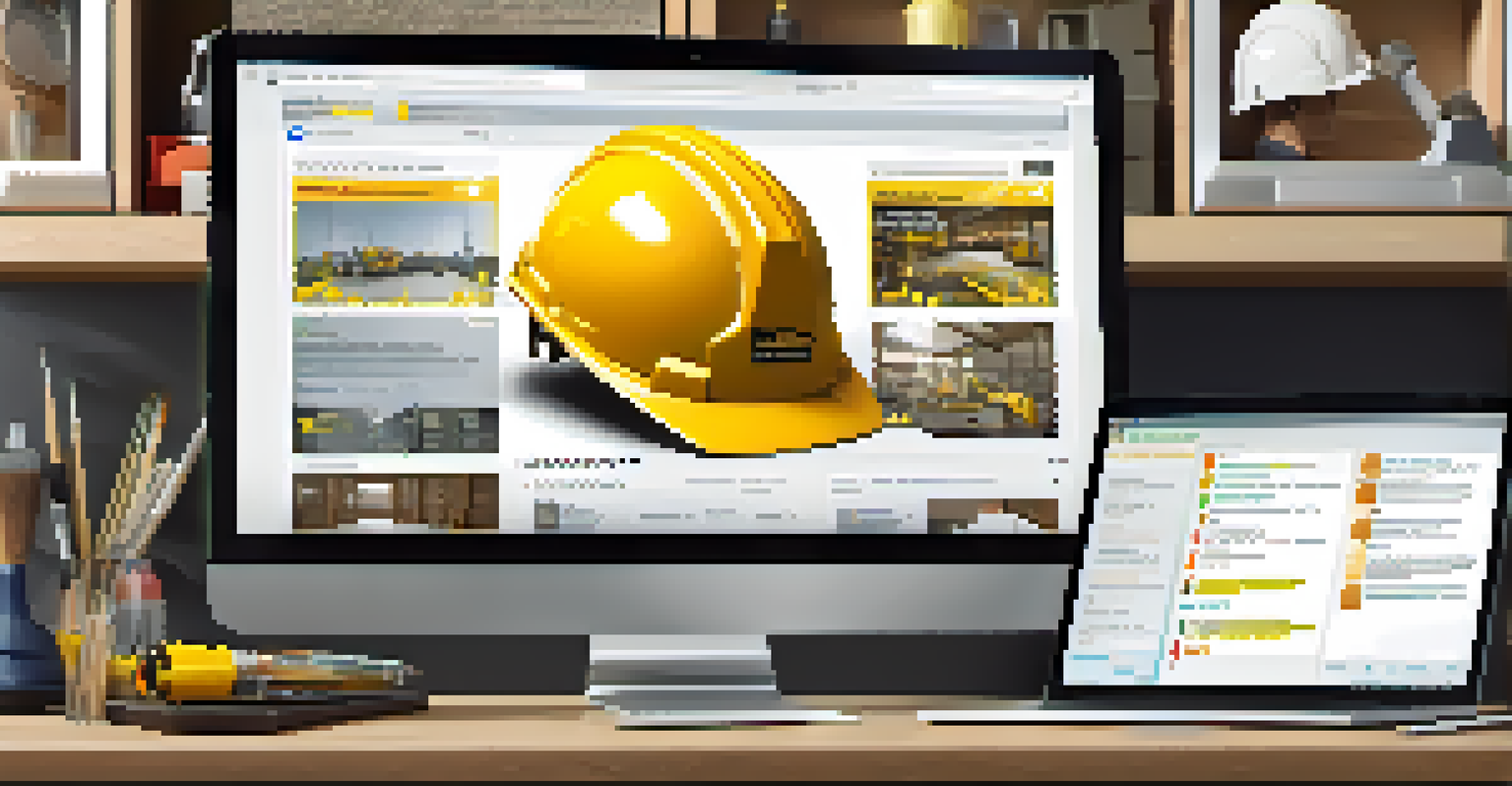 A computer screen displaying an online review platform with five-star ratings and client testimonials.