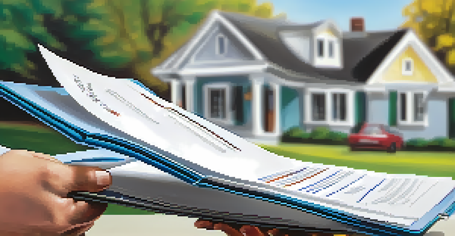 A real estate agent holding a clipboard in front of a house with a 'Short Sale' sign in the yard, representing the home selling process.