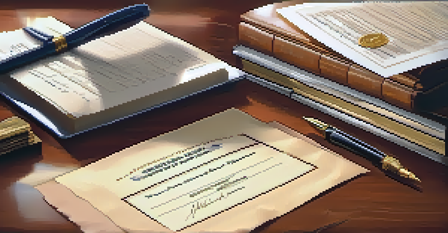 A close-up of a notary's seal being pressed onto important documents.