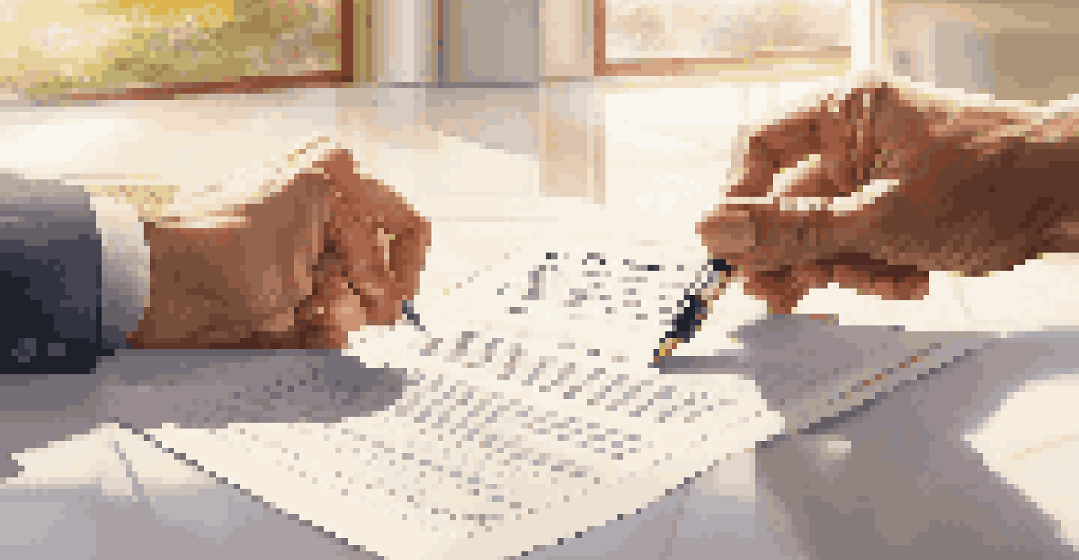 Two hands shaking over a signed real estate contract in front of a modern home, with sunlight illuminating the scene.