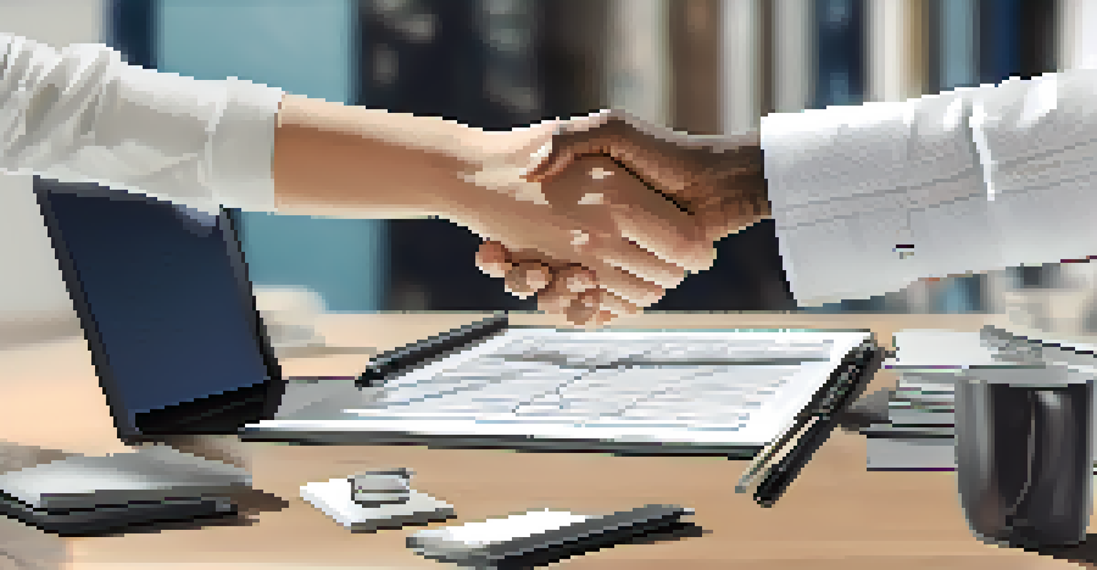 A close-up of a handshake between an agent and their client, symbolizing partnership and trust.