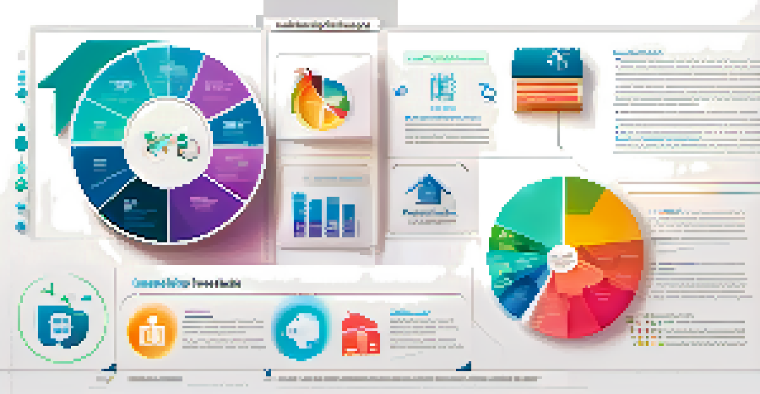 An infographic showing the benefits of real estate crowdfunding, featuring colorful icons and a pie chart.