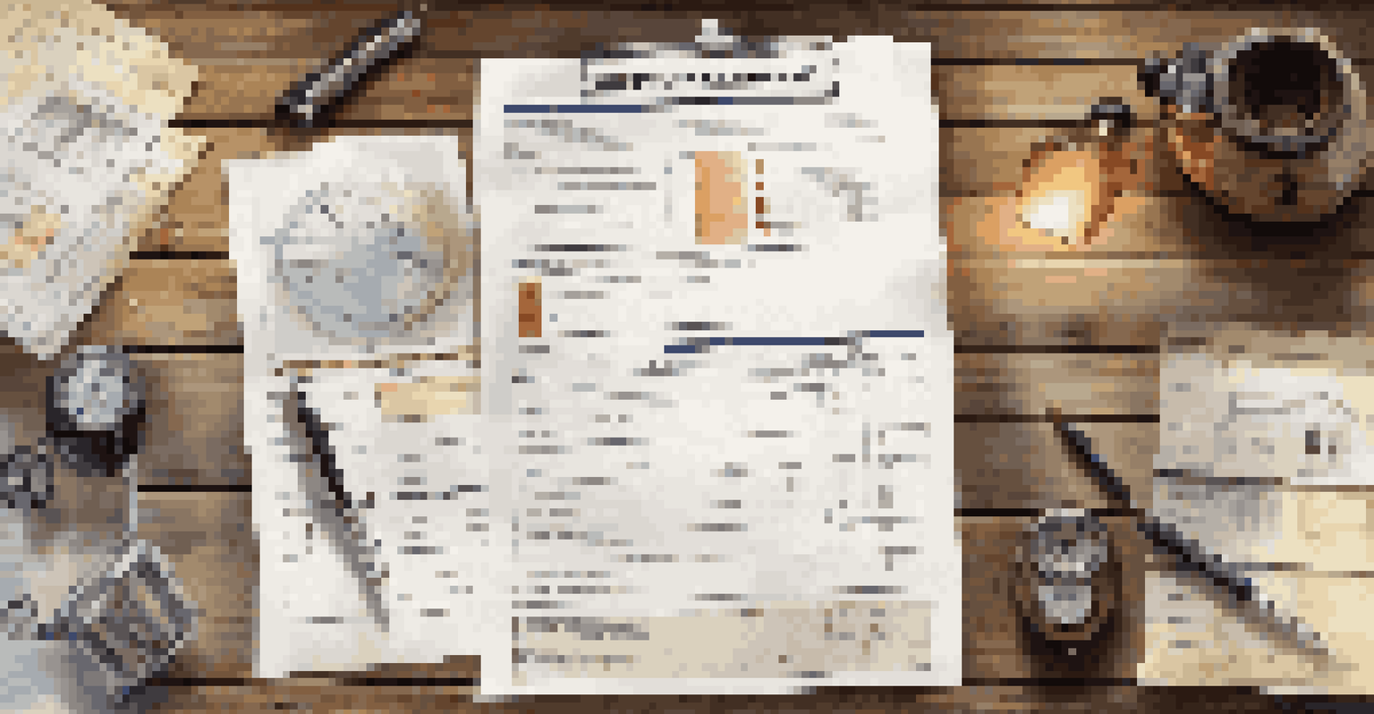 A detailed home inspection report on a wooden table with a pen and measuring tape.