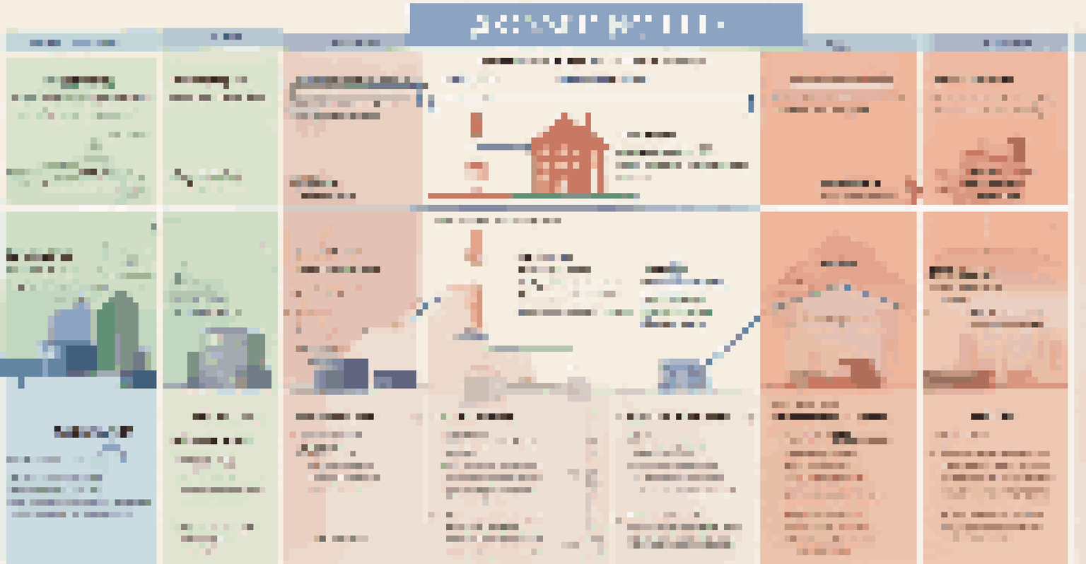 An infographic illustrating the components of a property tax assessment notice with labeled sections and colorful icons.