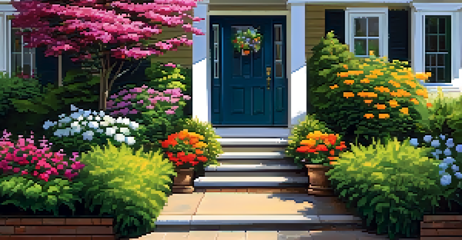 A clean and inviting outdoor pathway to a home, highlighting a safe and well-kept entrance.