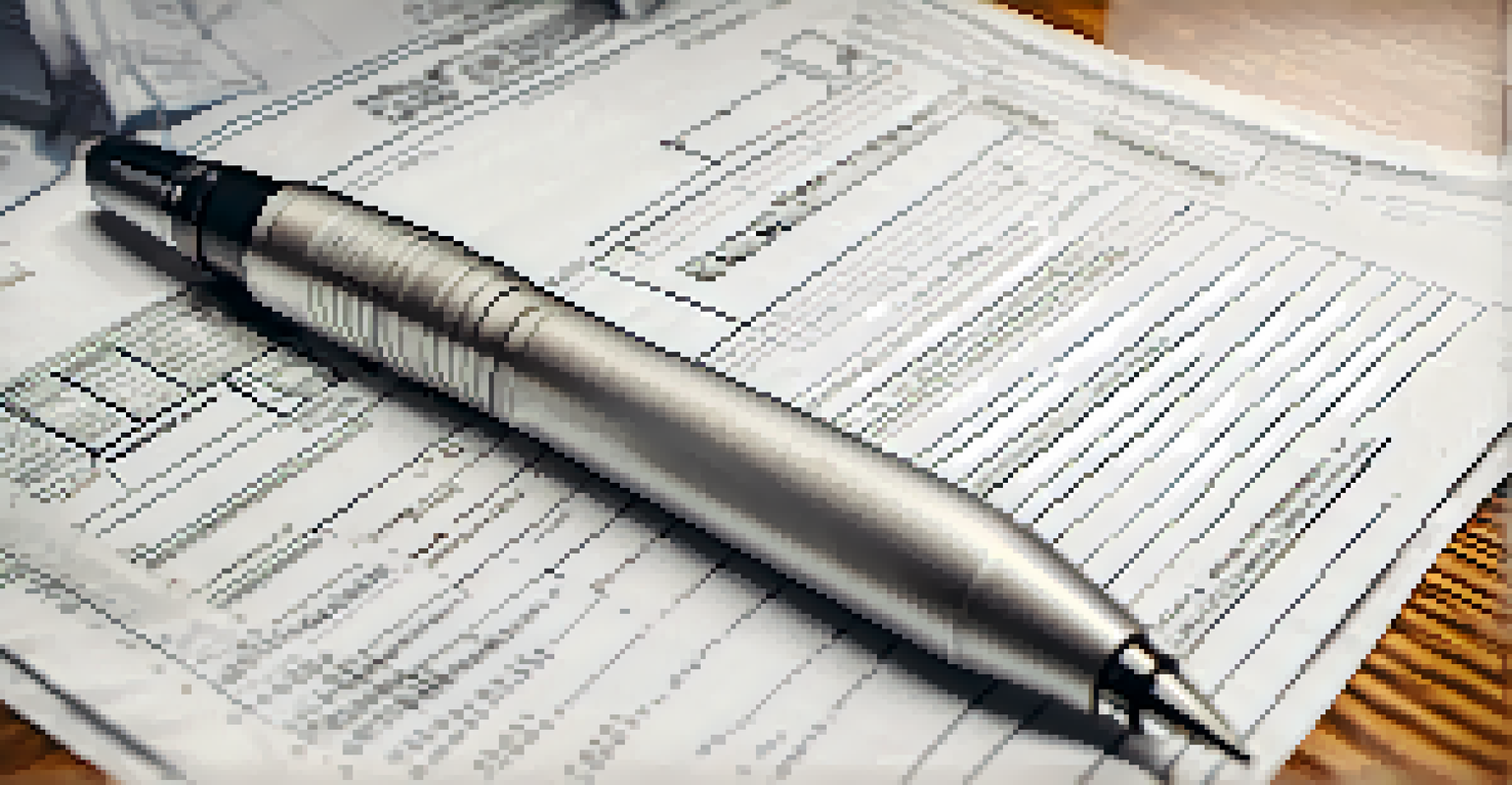 A close-up of a detailed home inspection report on a wooden table, featuring diagrams and notes.