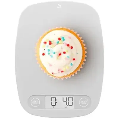 Greater Goods Slim Compact Digital Kitchen Scale