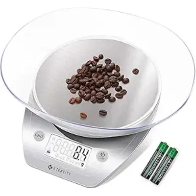 Etekcity 0.1g High Precision Food Scale with Bowl