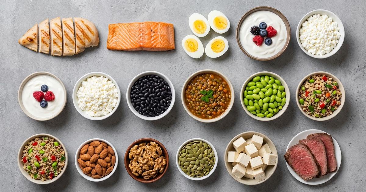 The Ultimate High Protein Foods List for Meal Prep in 2025