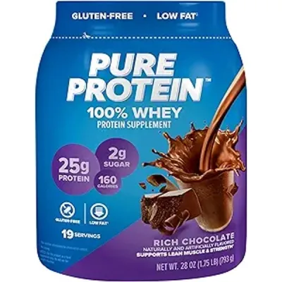 Pure Protein 100% Whey Protein Powder