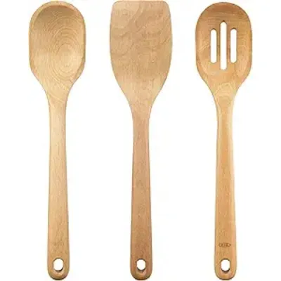 OXO Good Grips 3-Piece Wooden Utensil Set