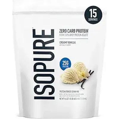 Isopure Zero Carb 100% Pure Whey Isolate Protein Powder