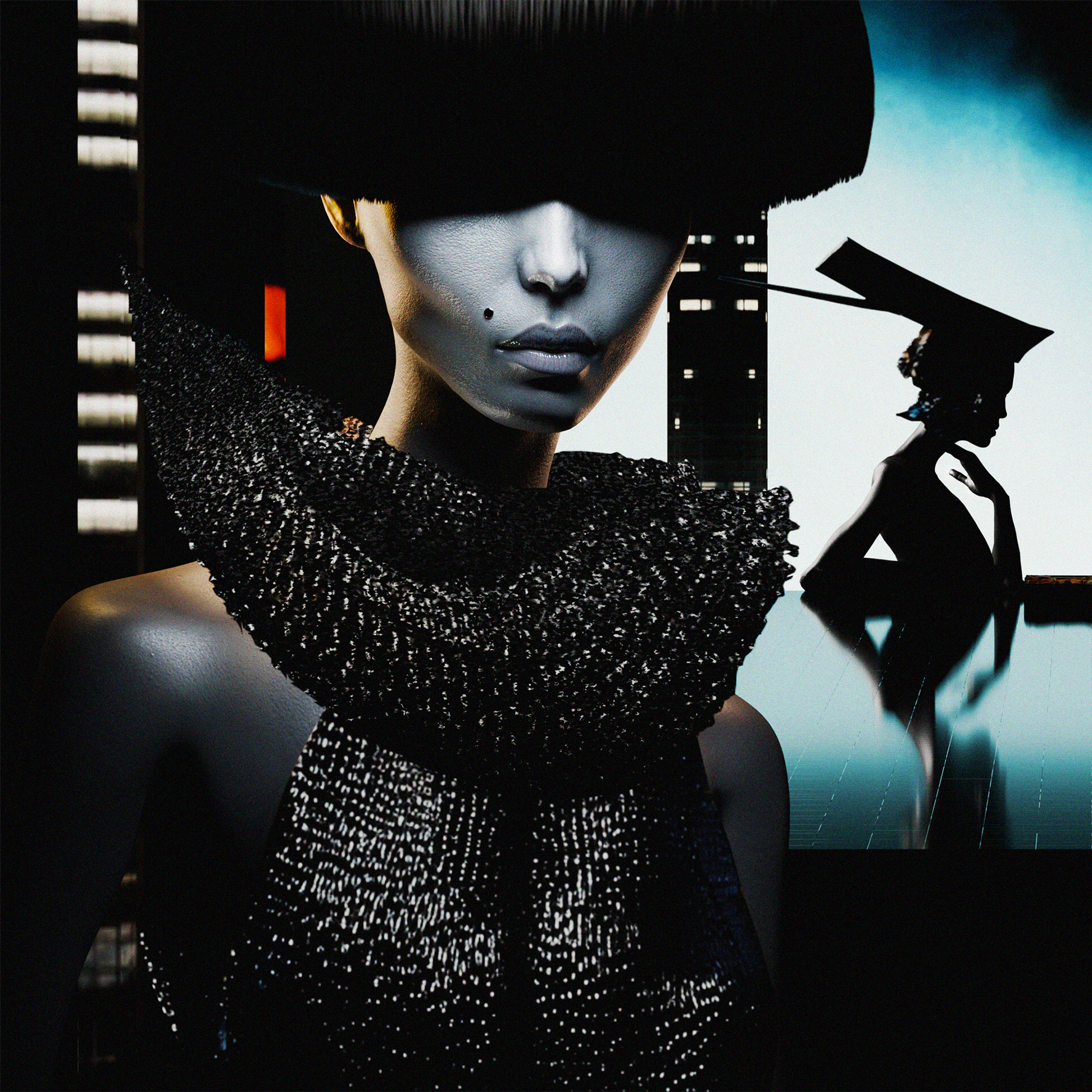 Digital lookbook shot - Retro twins (R&D). #02