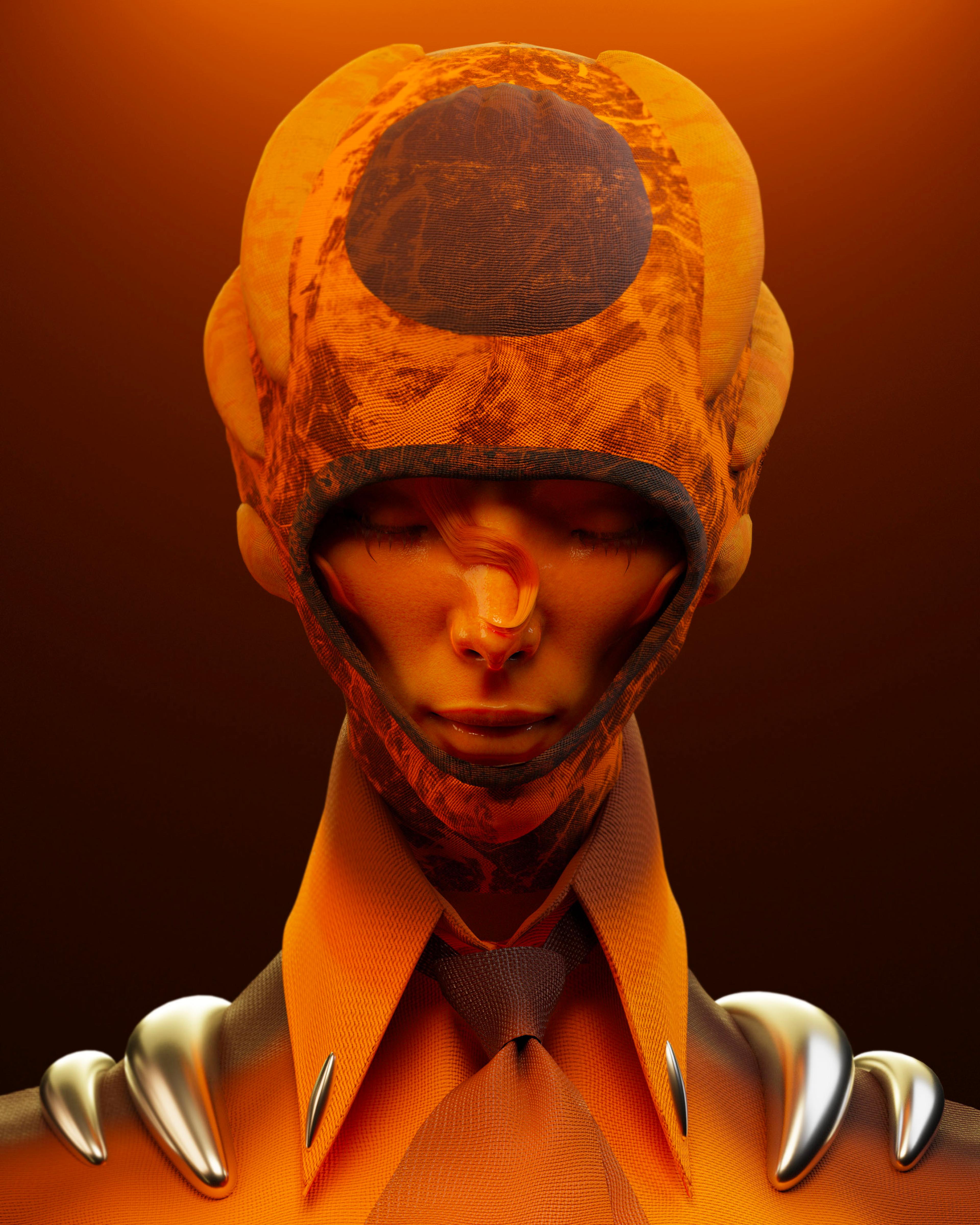 Orange portrait #03