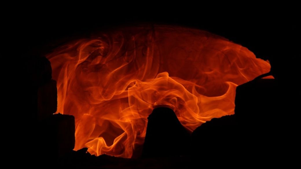 red flame — Credit: Photo by Viviane Okubo on Unsplash