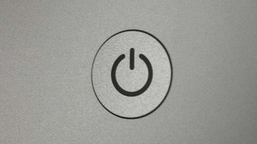 Power button silver Apple M1 iMac. — Credit: Photo by John M. Smit on Unsplash