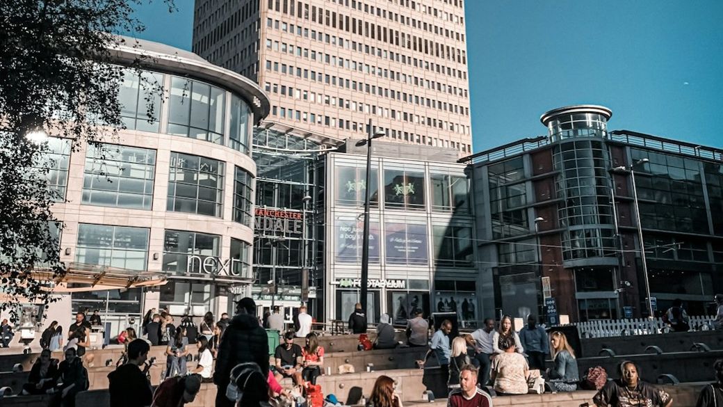 Manchester Arndale from Exchange Square

If you like and used this image please consider buying me a coffee at buymeacoff.ee/thomasfostergfx - let's not be tight. Credit must be given for every photo. — Credit: Photo by Thomas Foster on Unsplash