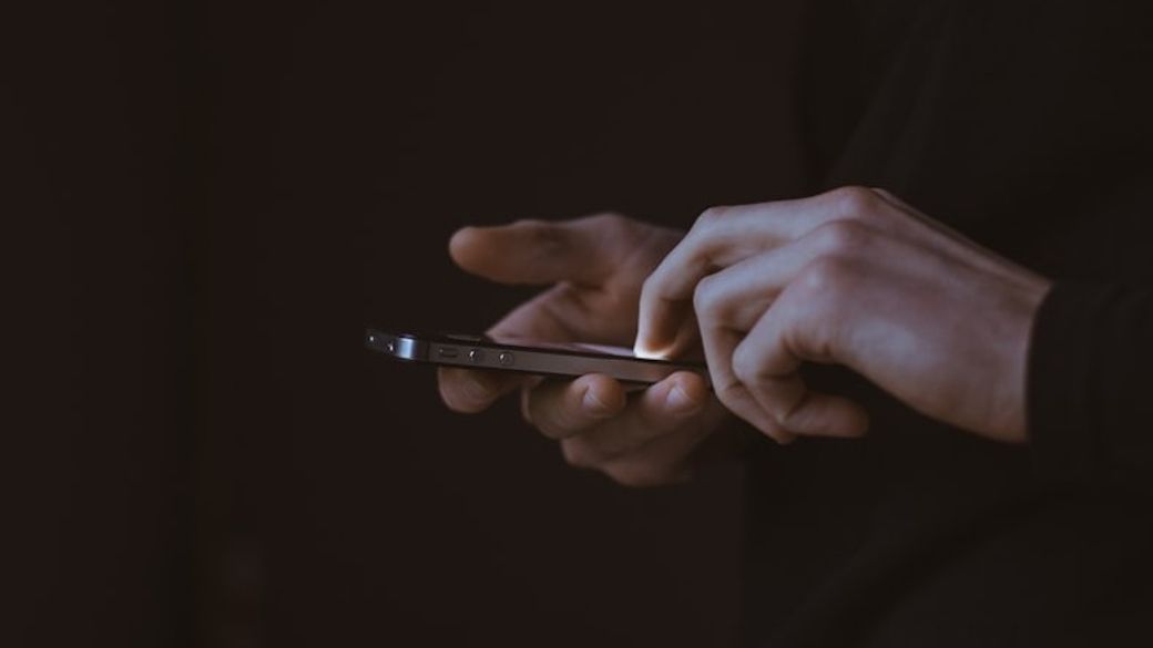 man on a smartphone — Credit: Photo by Gilles Lambert on Unsplash