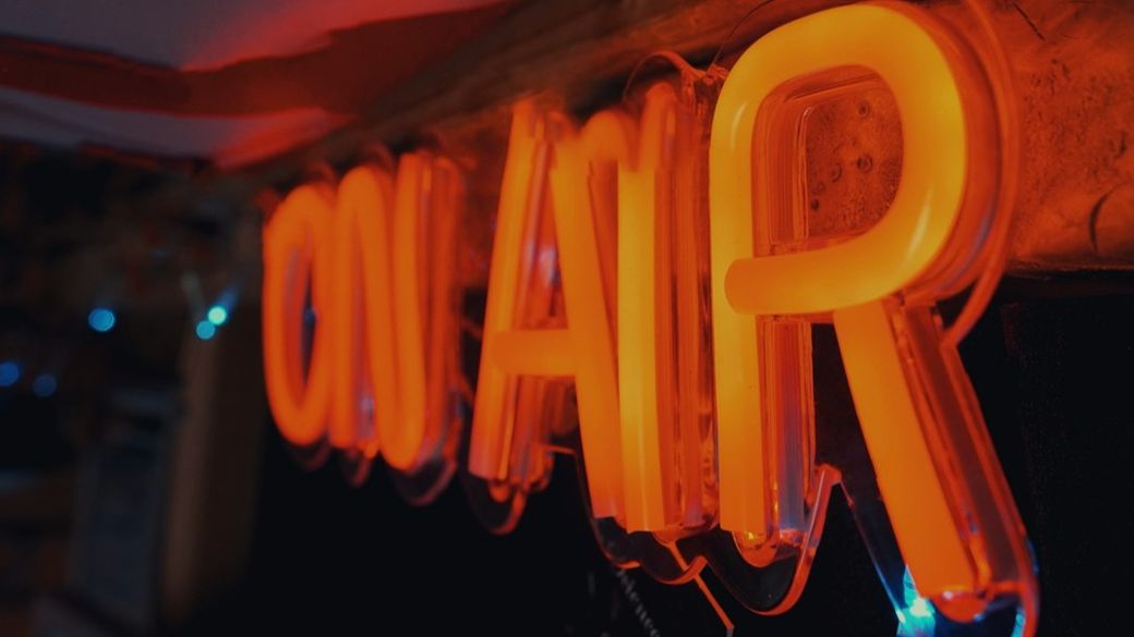 On Air — Credit: Photo by Alan Findlay on Unsplash