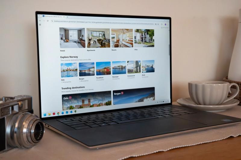 Oversikt over hoteller og overnattinger i Norge på Booking.com, som viser massivt utvalg og volum.