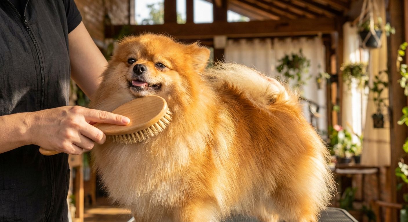 Cuidados com o Pelo do Spitz Alemão