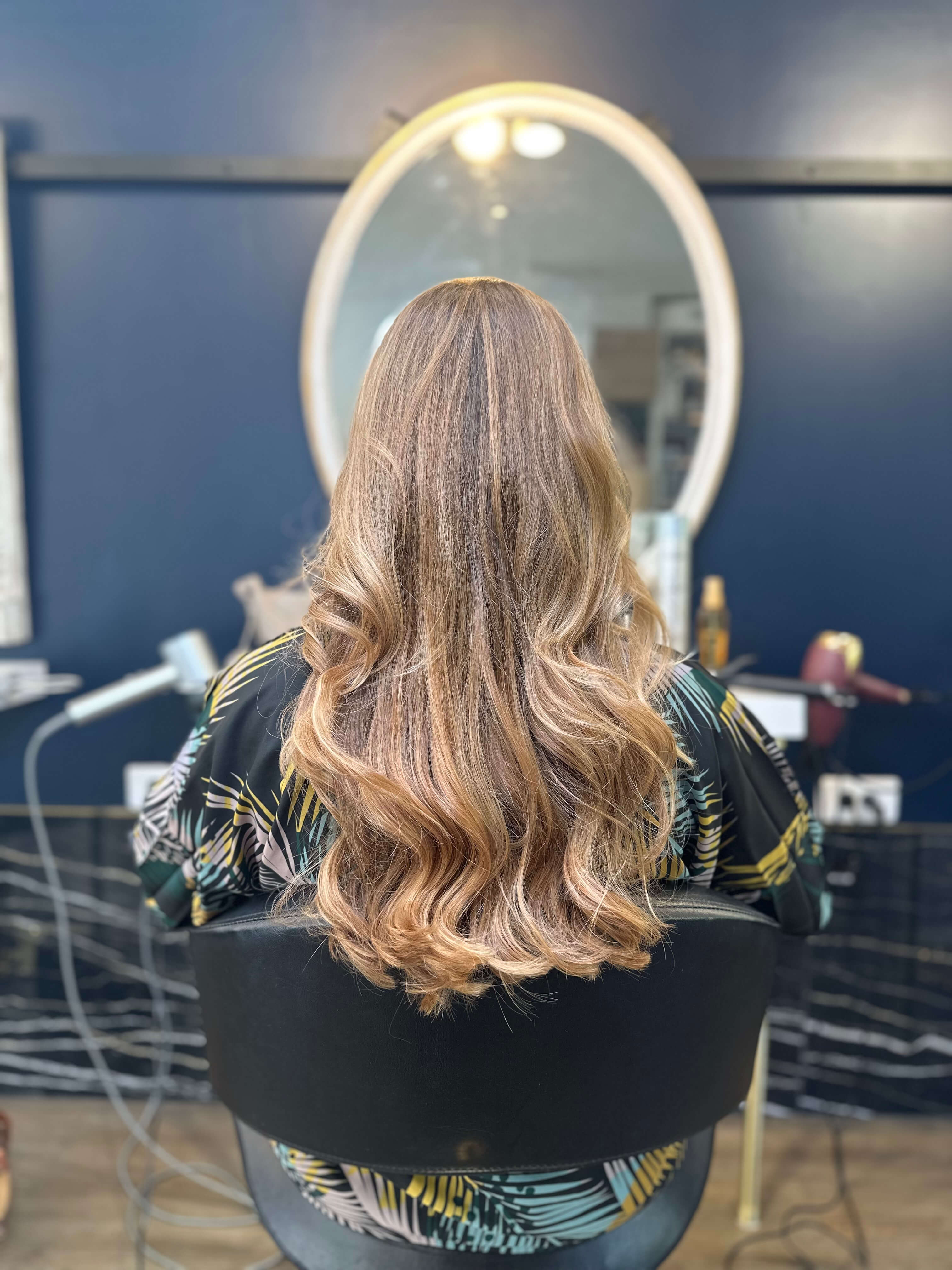 Hair Contouring Alix Milky Beige après
